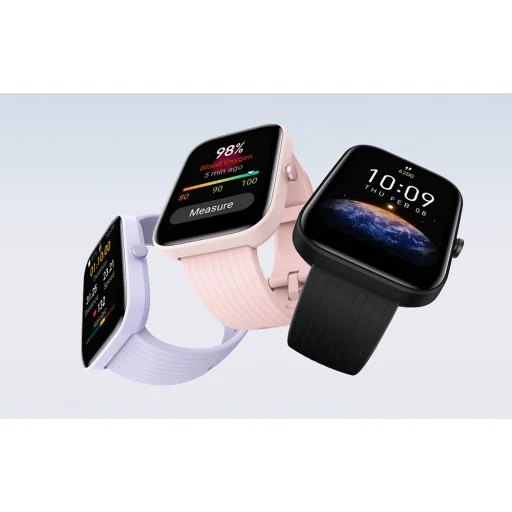 Amazfit Bip 3 Okosóra (fekete) - 8