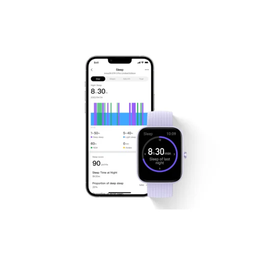 Amazfit Bip 3 Okosóra (kék) - 7