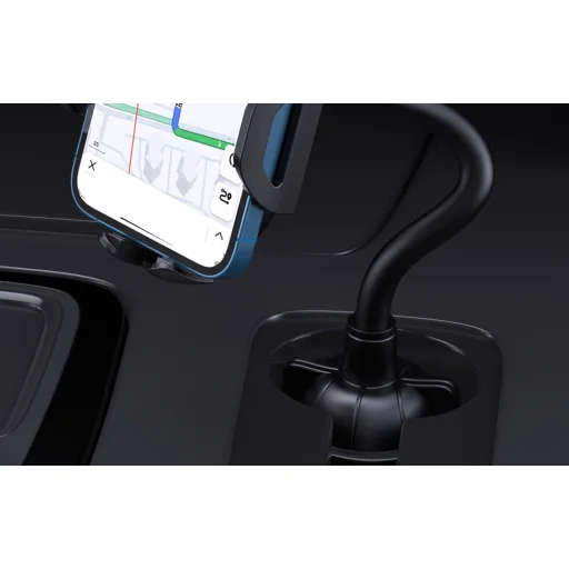 XO C105 autós telefontartó pohártartóba (fekete) - 3