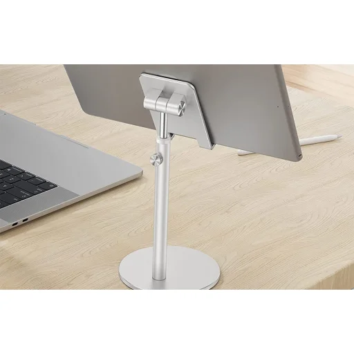 Omoton CA02 állítható fém mobiltelefon állvány, telefonállvány - 3