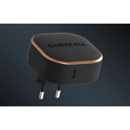 Duracell hálózati töltő adapter USB-C 20W PD (fekete) - 4