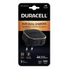 Duracell hálózati töltő adapter USB-A + USB-C 30W PD (fekete) thumbnail