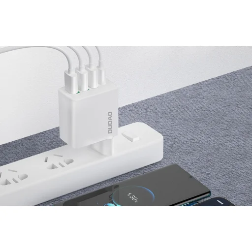 Dudao A5HEU hálózati töltő adapter 3x USB-A + USB-C, PD 20W (fekete) - 3
