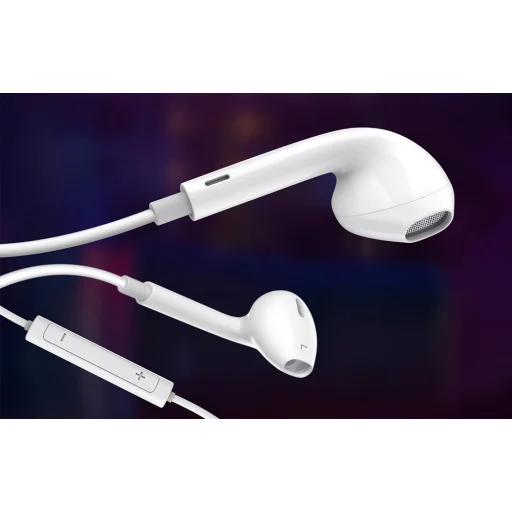 Mcdodo HP-6070 vezetékes fülhallgató USB-C (fehér) - 7