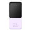 Baseus Elf Powerbank 10000 mAh 22.5W + Type C - Lightning kábel lila thumbnail