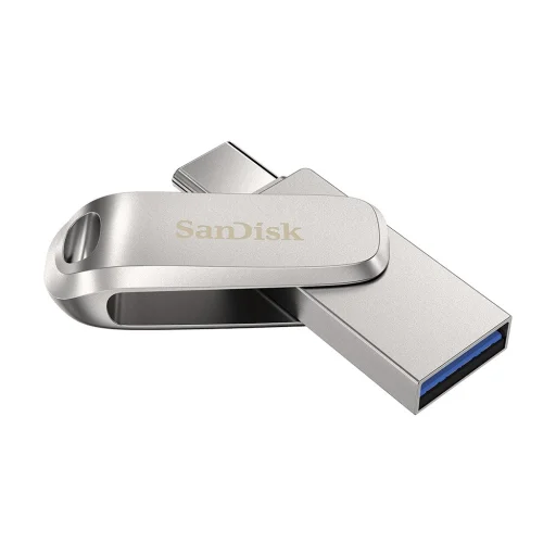 SANDISK Pendrive 186464, DUAL DRIVE LUXE, TYPE-C™, USB 3.1 Gen 1, 128GB, 150MB/S - 1