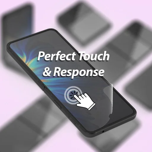 Samsung Galaxy Z Flip 4 Whitestone kijelzővédő prémium fólia - 4