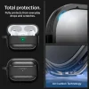 Spigen Rugged Armor AirPods Pro 1/2 tok matt fekete - 7