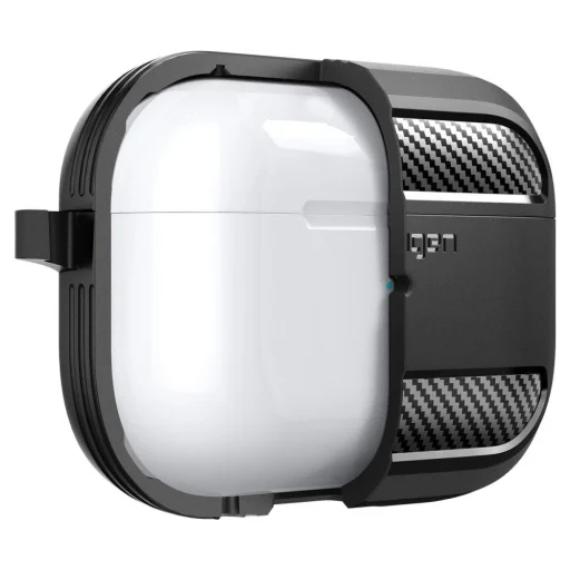 Spigen Rugged Armor AirPods Pro 1/2 tok matt fekete - 12