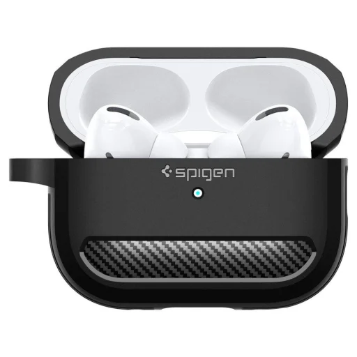 Spigen Rugged Armor AirPods Pro 1/2 tok matt fekete - 8