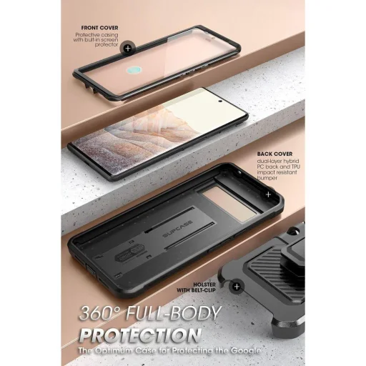 Google Pixel 7 Supcase Unicorn Beetle Pro tok fekete - 5