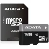 ADATA Memóriakártya MicroSDHC 16GB + Adapter UHS-I CL10 (50/10) thumbnail