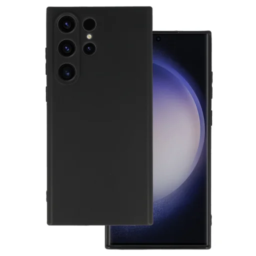 Samsung Galaxy S23 Ultra Matt TPU tok fekete - 1