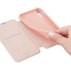 iPhone X/XS Dux Ducis Skin X fliptok rózsaszín thumbnail