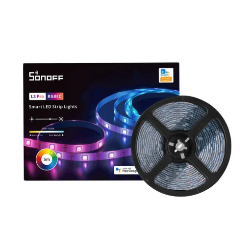 Sonoff L3 Pro Okos RGB LED szalag, 5m, wifi - 1