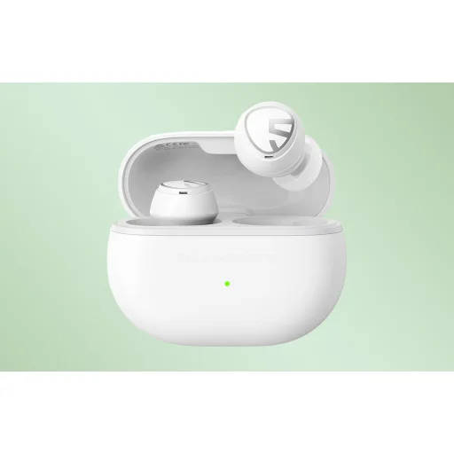 Soundpeats Mini Pro TWS bluetooth vezeték nélküli fülhallgató (fehér) - 5