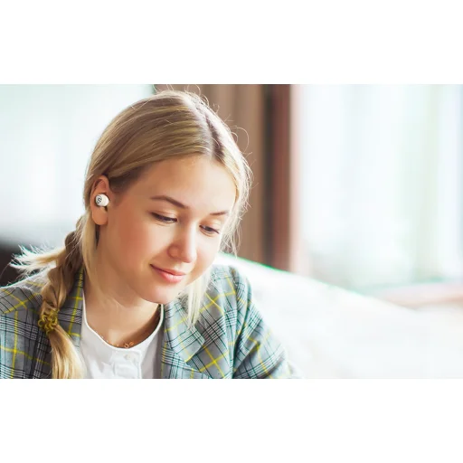 Soundpeats Mini Pro TWS bluetooth vezeték nélküli fülhallgató (fehér) - 7