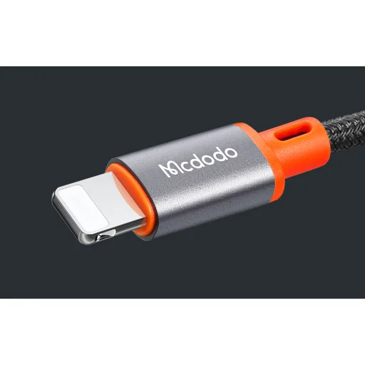 Mcdodo CA-0780 Lightning - 3.5mm AUX mini jack kábel, 1.2m (fekete) - 8