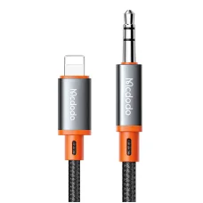 Mcdodo CA-0890 Lightning - 3.5mm AUX mini jack kábel, 1.8m (fekete)
