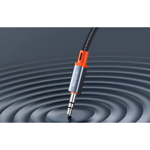 Mcdodo CA-0890 Lightning - 3.5mm AUX mini jack kábel, 1.8m (fekete) - 4