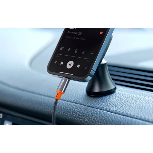 Mcdodo CA-0890 Lightning - 3.5mm AUX mini jack kábel, 1.8m (fekete) - 7