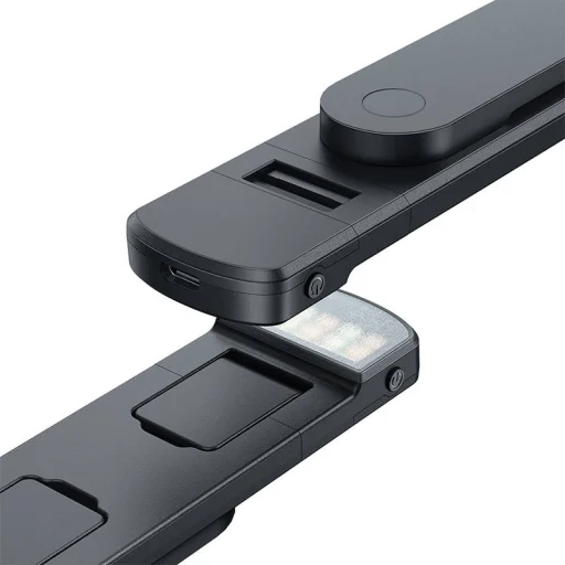 Mcdodo SS-1771 selfie bot, szelfibot LED világítással és távirányítóval (fekete) - 4