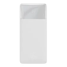 Baseus Bipow Powerbank, 30000mAh, 15W (fehér) (PPBD050202)