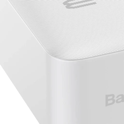 Baseus Bipow Powerbank, 30000mAh, 15W (fehér) (PPBD050202) - 4
