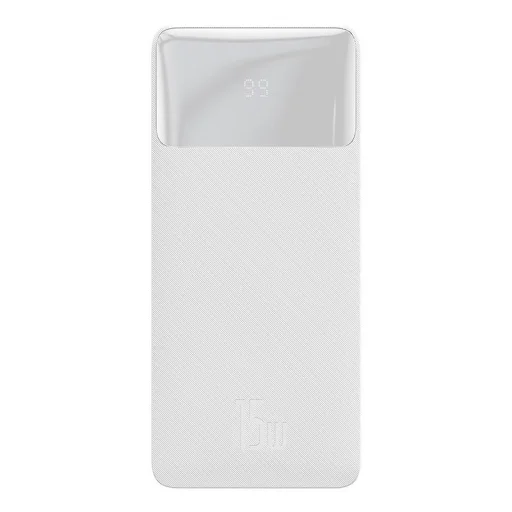 Baseus Bipow Powerbank, 30000mAh, 15W (fehér) (PPBD050202) - 1