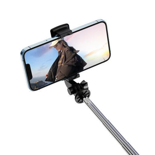 XO selfie stick Bluetooth állvány SS09 fekete - 3