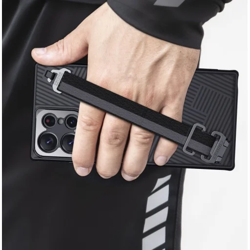 Samsung Galaxy S23 Ultra Nillkin Strap tok fekete - 7