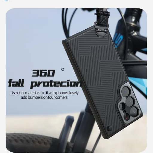 Samsung Galaxy S23 Ultra Nillkin Strap tok fekete - 9