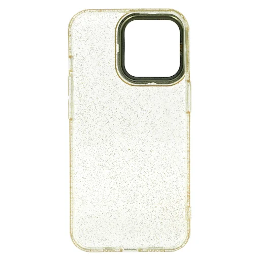 iPhone 14 Pro Max Tel Protect Gold Glitter tok arany - 3