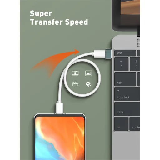 LDNIO LC150 USB-A - USB Type-C OTG adapter - 4