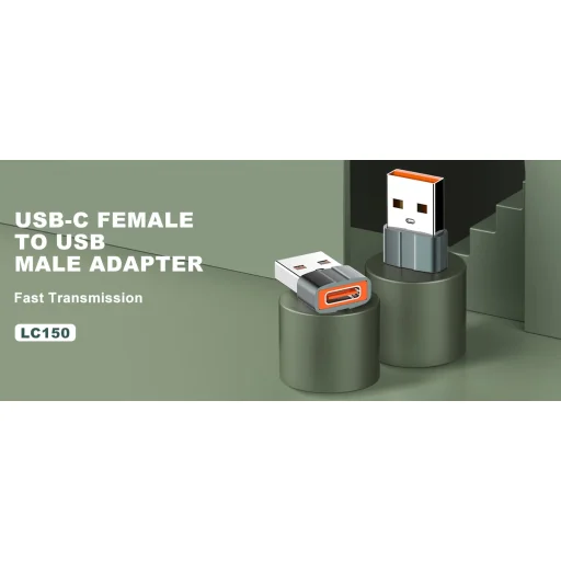 LDNIO LC150 USB-A - USB Type-C OTG adapter - 5