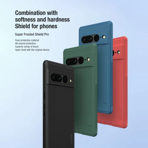 Google Pixel 7 Pro Nillkin Super Frosted Pro tok kék - 4