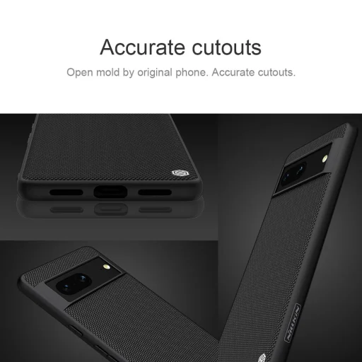 Google Pixel 7 Nillkin Textured tok fekete - 6