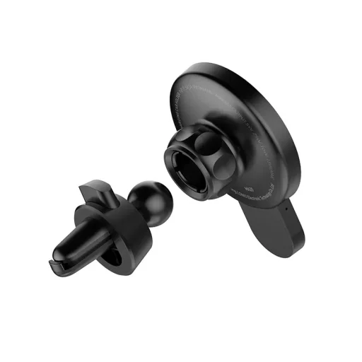 LDNIO MA20-I 15W forgatható, mágneses vezeték nélküli autós töltő szellőzőre (MagSafe kompatibilis) - 2