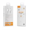 LDNIO LC121-C 65W USB Type-C - USB Type-C PD QC kábel 1m fehér thumbnail