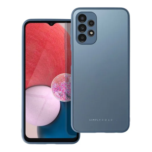 Samsung Galaxy A13 4G Roar Matt Glass tok kék - 1