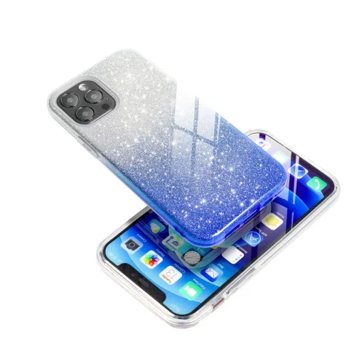 Samsung Galaxy A23 5G Forcell Shinning tok átlátszó/kék - 4