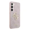 Samsung Galaxy S23 Ultra Guess PU 4G Metal Logo tok rózsaszín (GUHCS23L4GMGPI) thumbnail