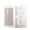 Samsung Galaxy S23 Ultra Guess PU 4G Metal Logo tok rózsaszín (GUHCS23L4GMGPI) thumbnail