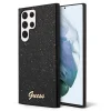 Samsung Galaxy S23 Ultra Guess PC/TPU Glitter Flakes Metal Logo tok fekete (GUHCS23LHGGSHK) thumbnail