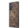 Samsung Galaxy S23 Ultra Guess PU 4G Metal Logo tok barna (GUHCS23L4GMGBR)