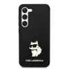 Samsung Galaxy S23 Karl Lagerfeld Liquid Silicone Choupette NFT tok fekete (KLHCS23SSNCHBCK) thumbnail