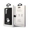 Samsung Galaxy S23 Karl Lagerfeld Liquid Silicone Choupette NFT tok fekete (KLHCS23SSNCHBCK) thumbnail