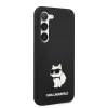 Samsung Galaxy S23 Karl Lagerfeld Liquid Silicone Choupette NFT tok fekete (KLHCS23SSNCHBCK) thumbnail