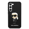 Samsung Galaxy S23+ Karl Lagerfeld Liquid Silicone Ikonik NFT tok fekete (KLHCS23MSNIKBCK) thumbnail
