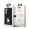 Samsung Galaxy S23+ Karl Lagerfeld Liquid Silicone Choupette NFT tok fekete (KLHCS23MSNCHBCK) - 6